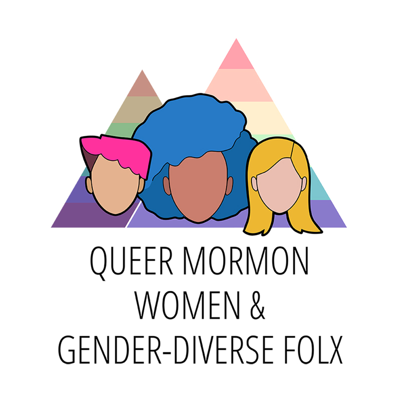 A logo designed for Queer Mormon Women