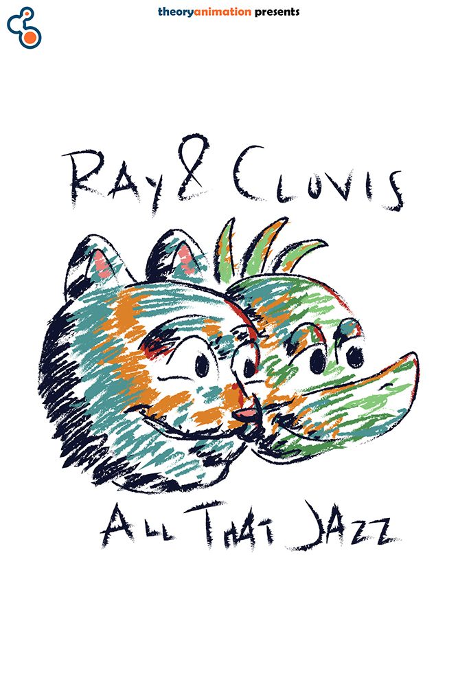 A promotional poster for the Youtube show Ray and Clovis