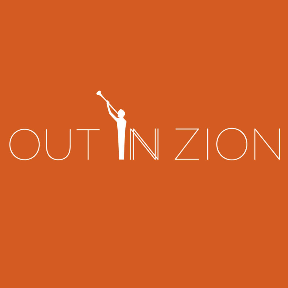 A logo designed for Out In Zion